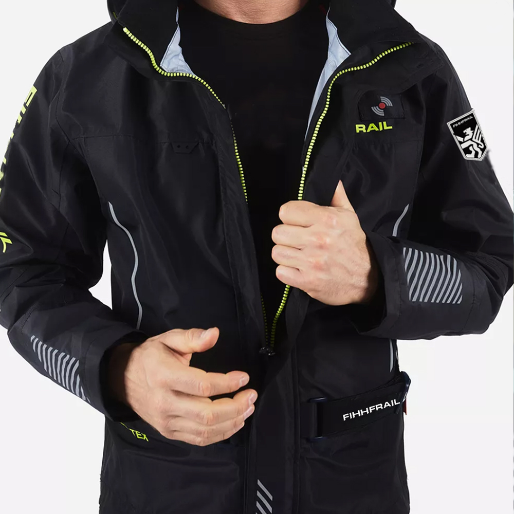 Fishing Jacket Waterproof - Chaqueta Cortavientos para Hombre, Ropa Táctica