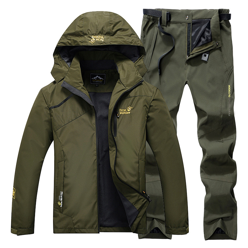 Traje de pesca impermeable, ch - Fishing Rain Suit reseña y precio
