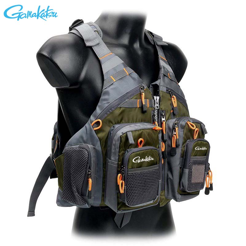 Chaleco Salvavidas Gamakatsu p - Fishing Jacket Waterproof reseña y precio