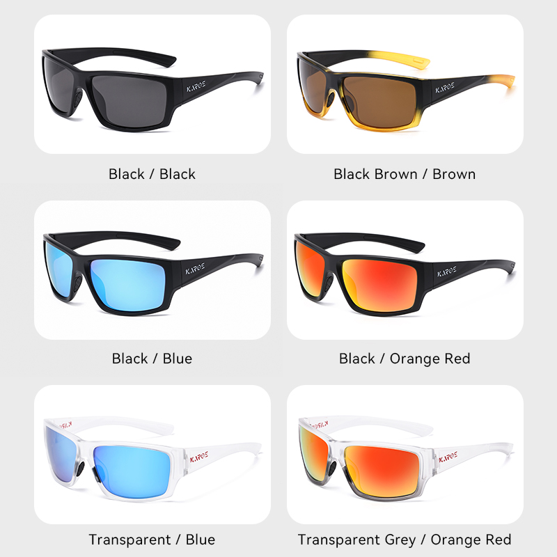 3 unids/set Karos gafas de sol - Fishing Sunglasses Polarized reseña y precio