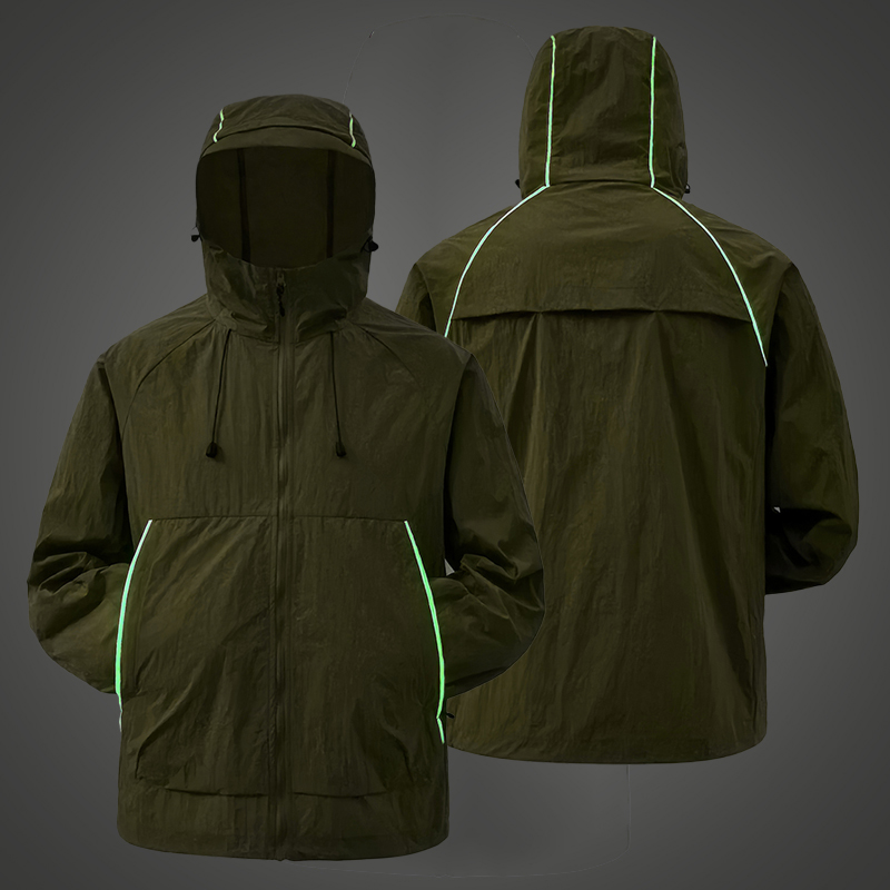 EUMERGX Chaqueta cortavientos  - Fishing Jacket Waterproof reseña y precio