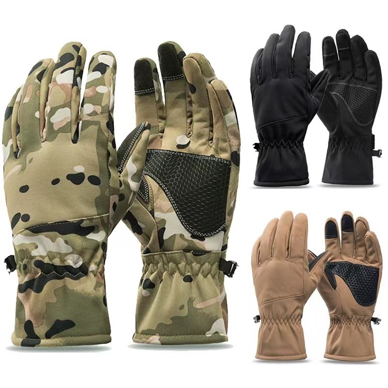 Tácticas al aire libre camufla - Fishing Gloves reseña y precio